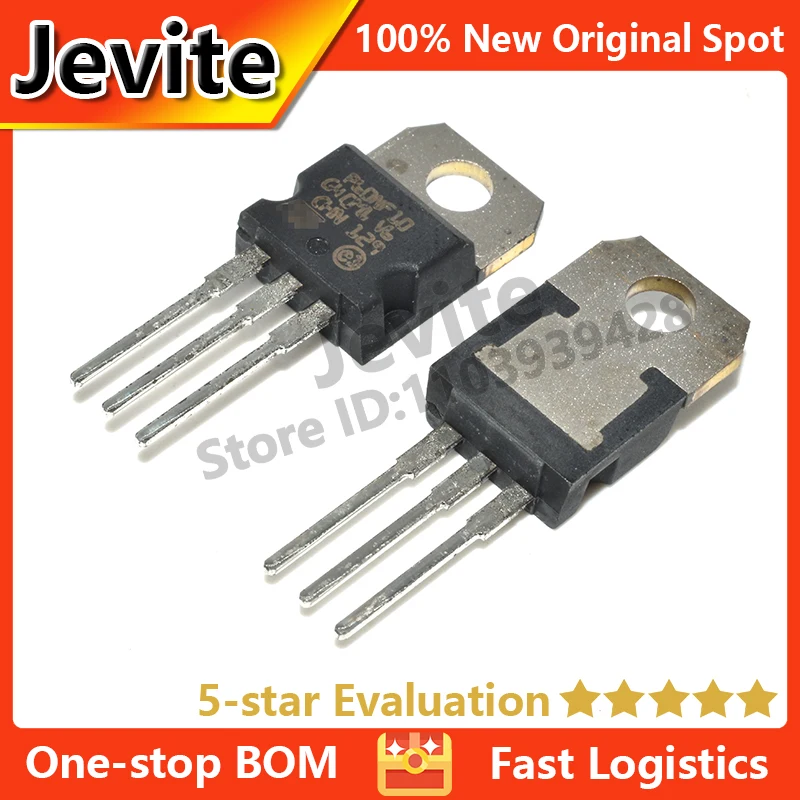 

Jevite 100% New Original electronics Controller 10-50 units/lote P60NF10 STP60NF10 TO-220 100V 80A MOSFET transistor