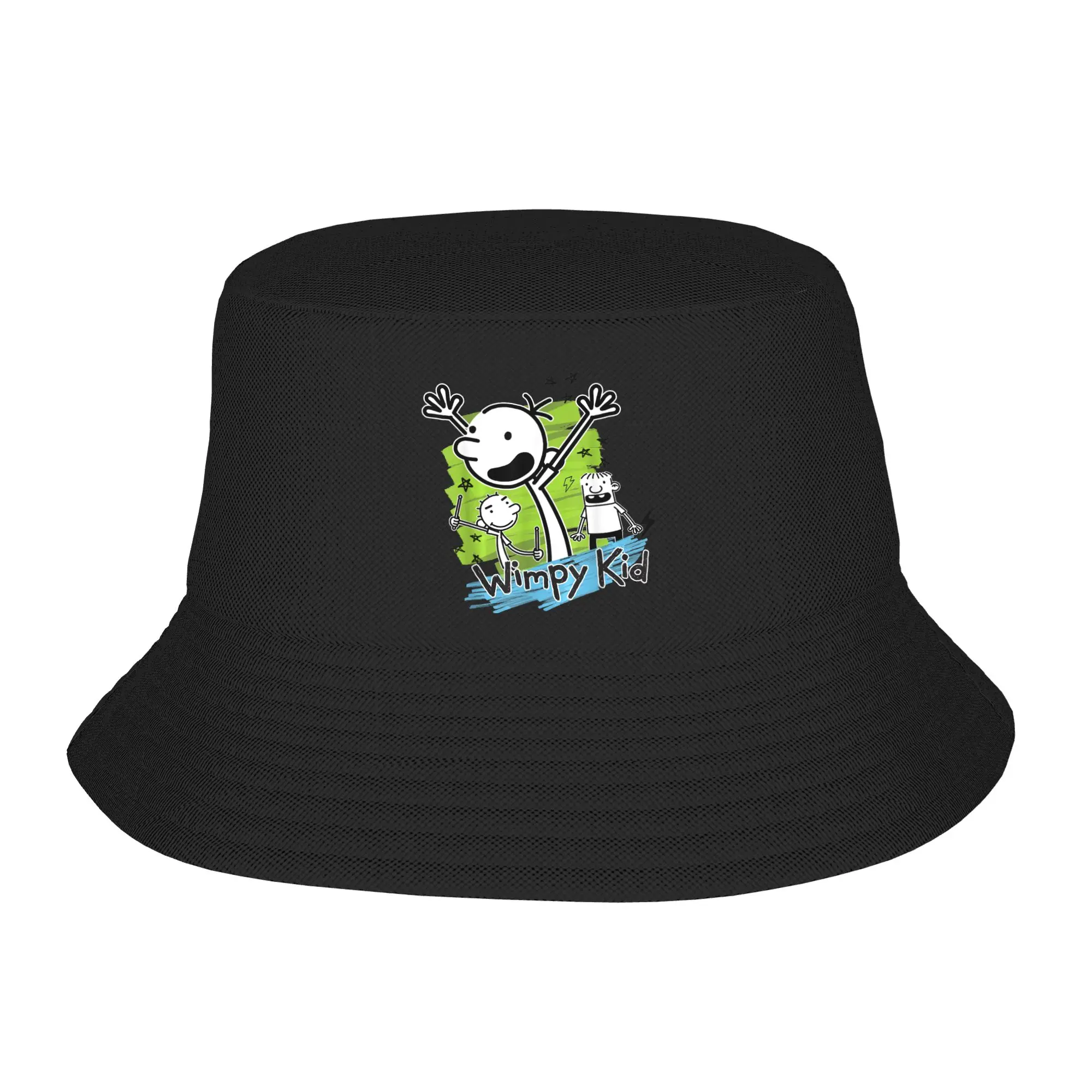 Diario de un niño codicioso, sombrero tipo pescador de Greg Heffley, gorras de pescador hawaianas, sombreros portátiles de protección solar para caza, gorra informal personalizada unisex