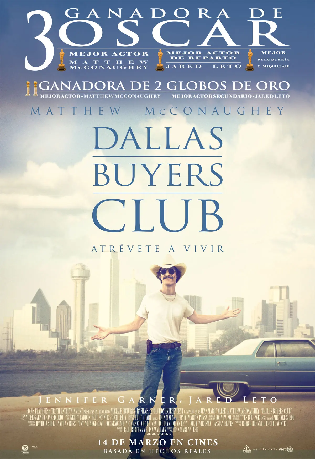 Movie Dallas Buyers Club (2013) Poster Prints Wall Sticker Home Decor Bar Cafe Art Painting