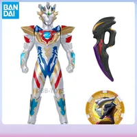 In Stock Bandai Genuine Original Ultraman Zeta Delta Sky Claw Deluxe Gift Box Set Anime Movable Model Hand Figure Holiday