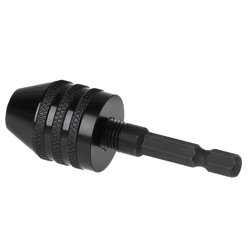 2021 nuovo 1/4 "convertitore adattatore mandrino autoserrante senza chiave cambio rapido codolo esagonale 0.8-8mm