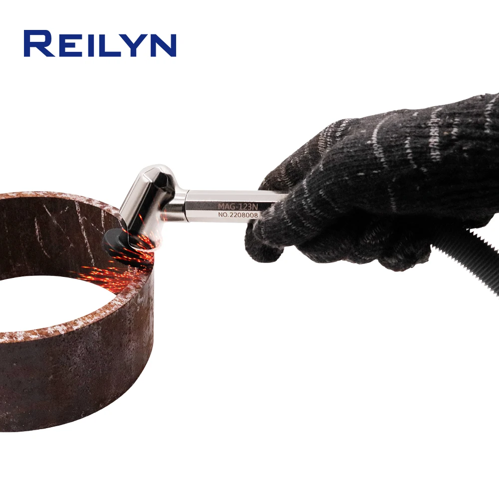 Reilyn 空気圧ミニグラインダー MSG-123N/093N/093N エルボグラインダー 45/90 度小角風空気圧研削ペン