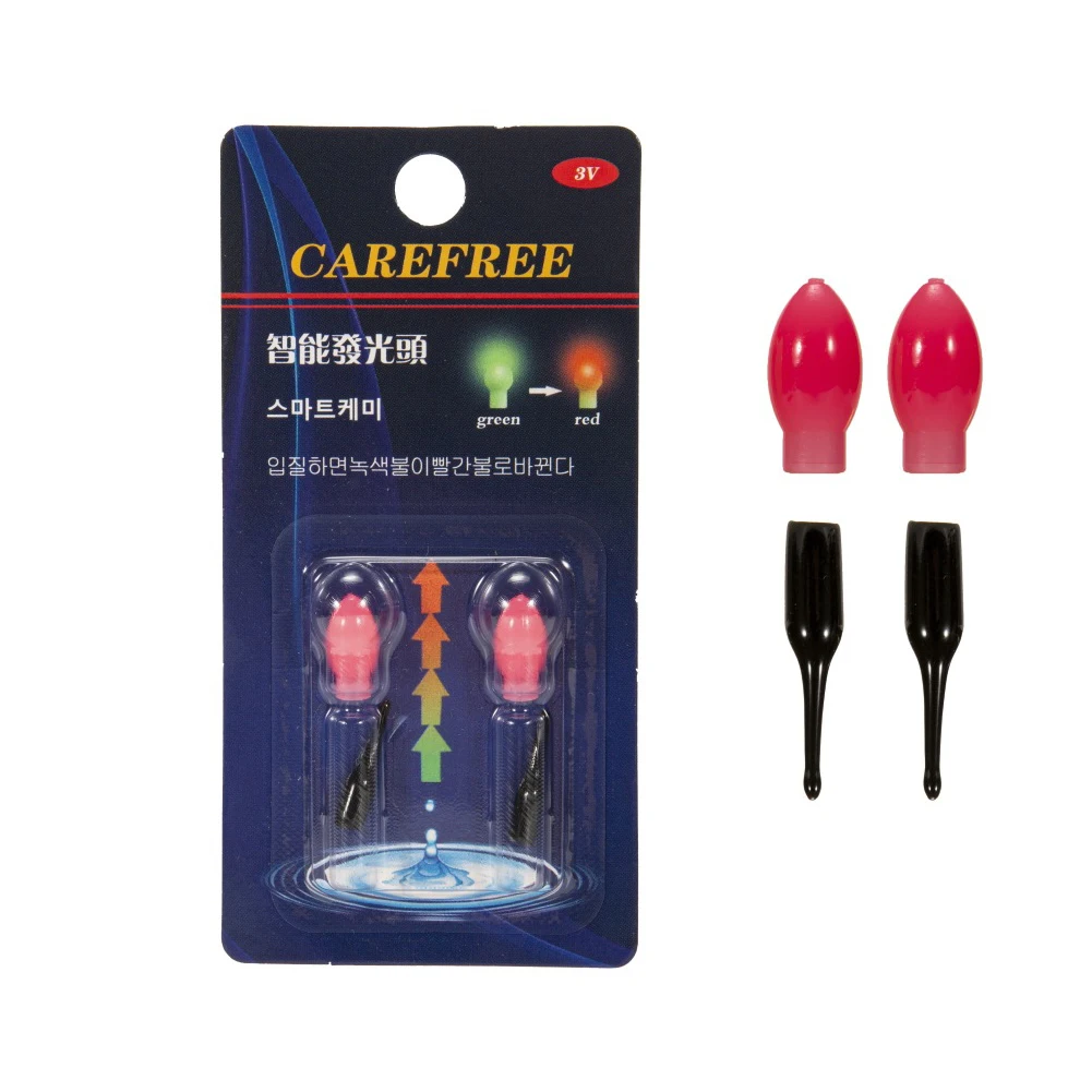 2 قطعة LED تعويم الذيل ضوء ثلاثية الأبعاد الجاذبية الاستشعار الصيد تعويم ضوء الترا ضوء قابل للتعديل حساسية اكسسوارات لوازم في الهواء الطلق