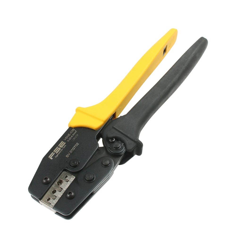 Insulated terminals crimping tools electrical crimping pliers high precision brand clamp VSNE-03B 0.25-6mm2 23-10AWG hand tools