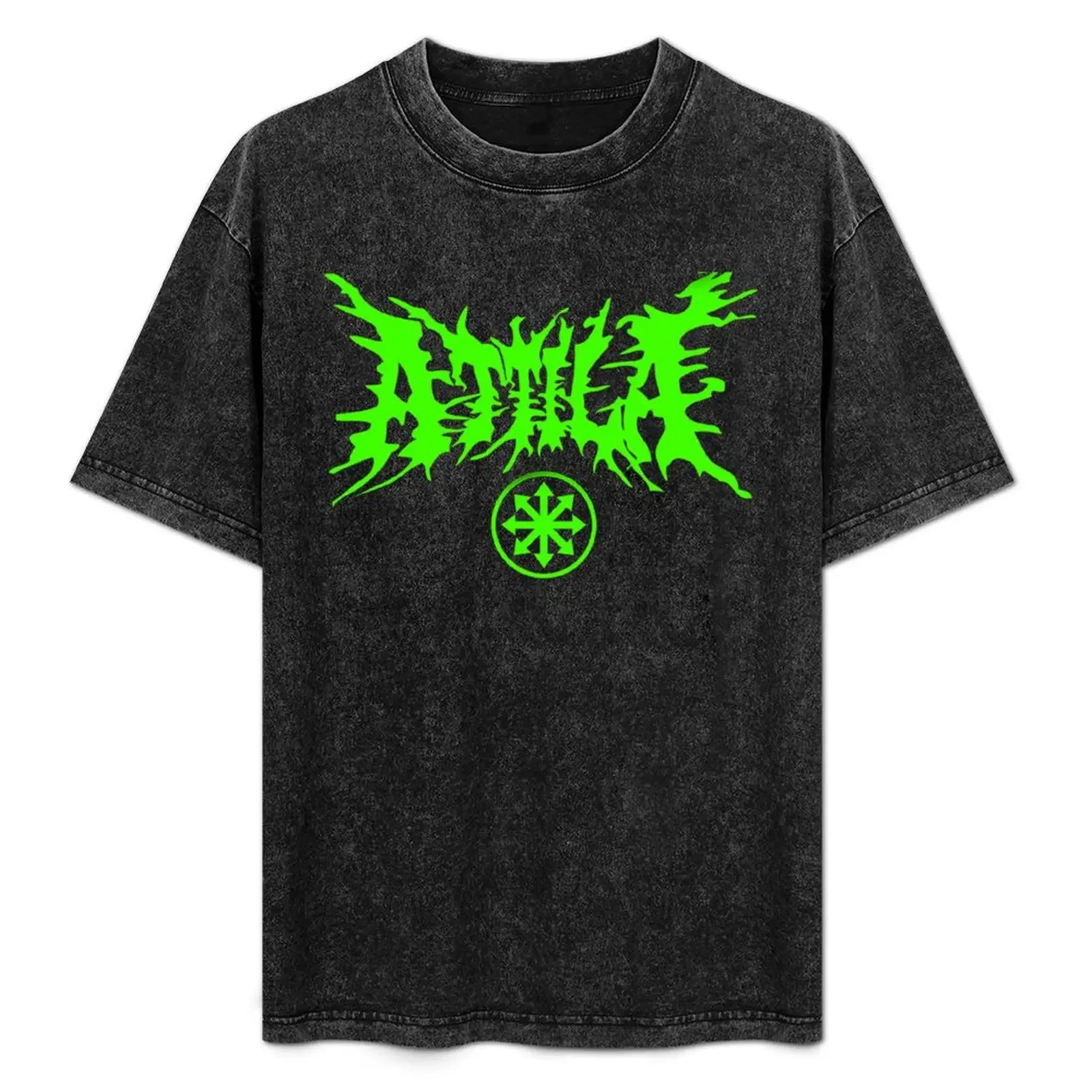 

New attila design art - logo T-Shirt Casual Trendy Streetwear Tee Shirt