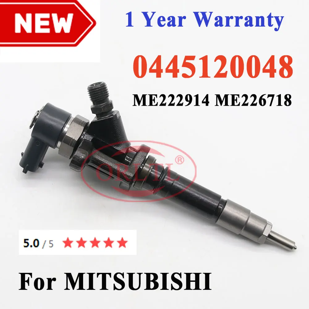 

Common Rail Injectors ME226718 Injection 0445120048 Diesel Fuel Injector Nozzle 0 445 120 048 for MITSUBISHI ME222914 ME223749