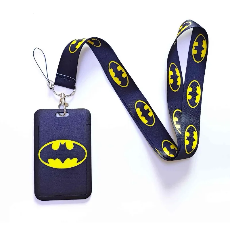 DC Batman cool creative cartoon design pattern protective case for campus access and meal card for male and female students