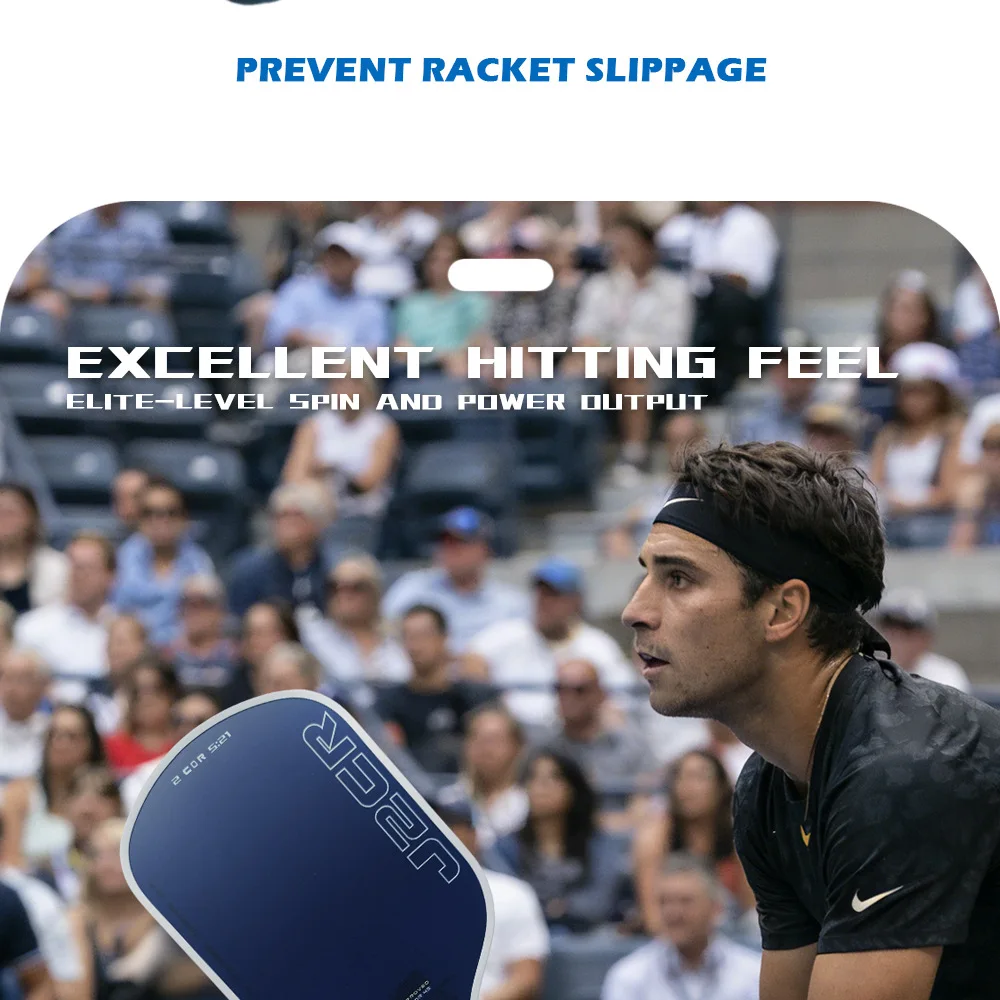 Honolulu J2CR 5. Generation Pickleball-Schläger mit Heißgepresstem Schaumstoffkern, T700 Carbonfaser, Leichtgewichtiger Pickleball-Schläger – Detail 9