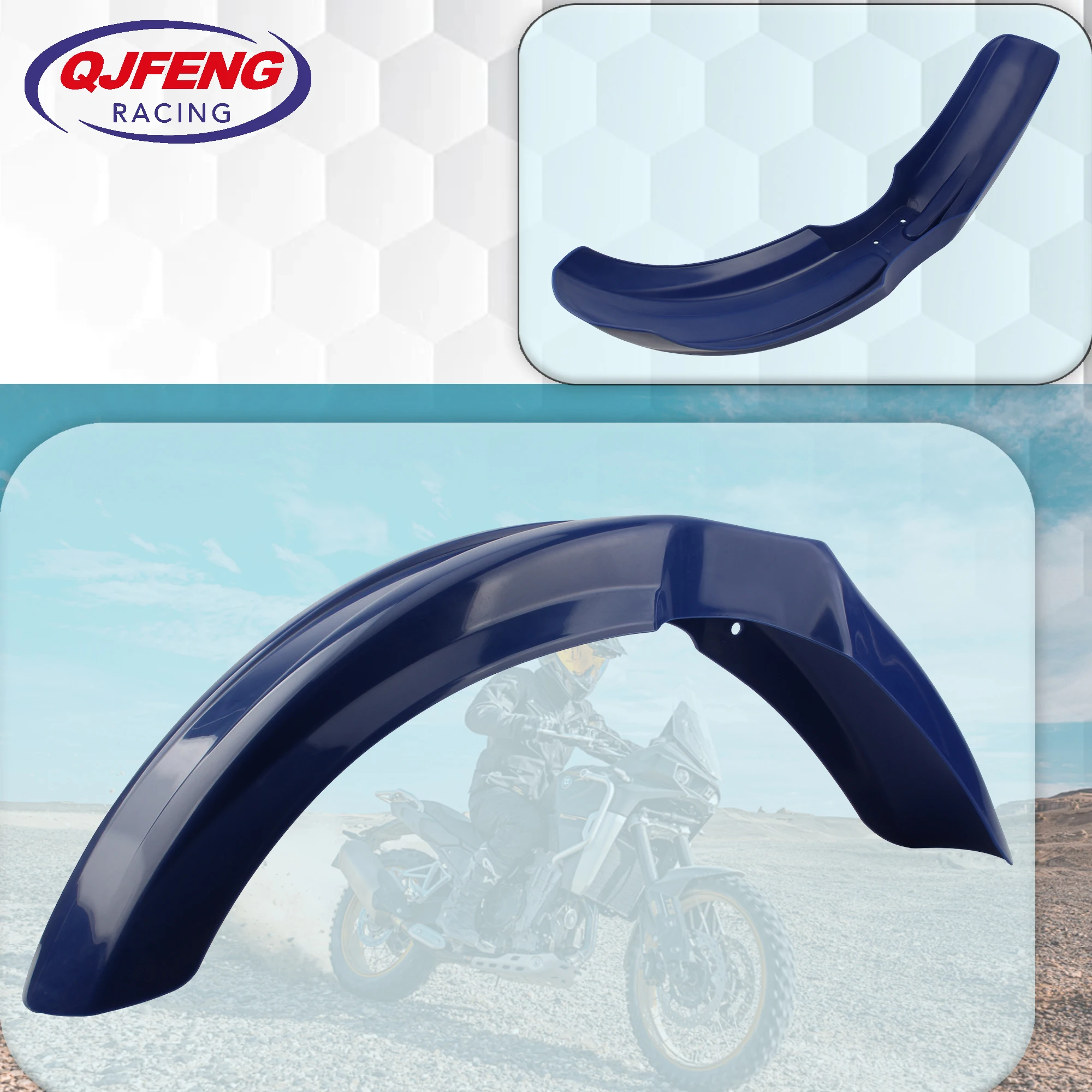 

For Suzuki Enduro Motorcycle Front Fender Mudguard Plastic Pit Dirt Bike Motocross Accessories DRZ400S DRZ400E DRZ400