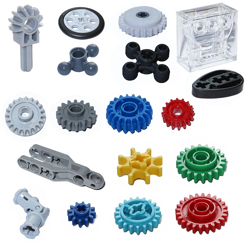 

Technical Parts Gear 61903 4185 57515 24014 69778 69779 18946 6542 87407 35185 2471 2474 76244 6588 32072 15460 6575 MOC Bricks