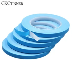 25m/roll 3mm-8mm 4mm 5mm wide Transfer ribbon double side thermal conductor adhesive tape for PCB Chip LED heat sink