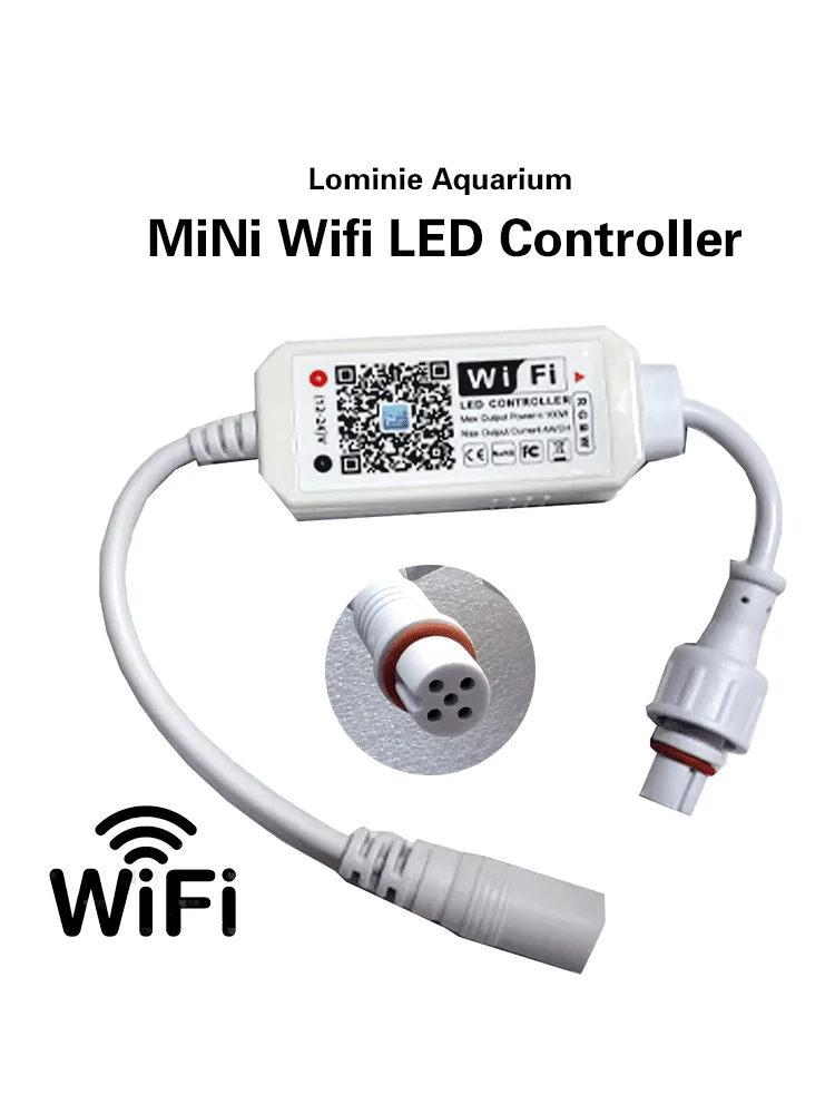Sterownik LED Lominie Aquarium Surplife Wifi, tylko do nowych oświetleniów RGBW — zdjęcie 2