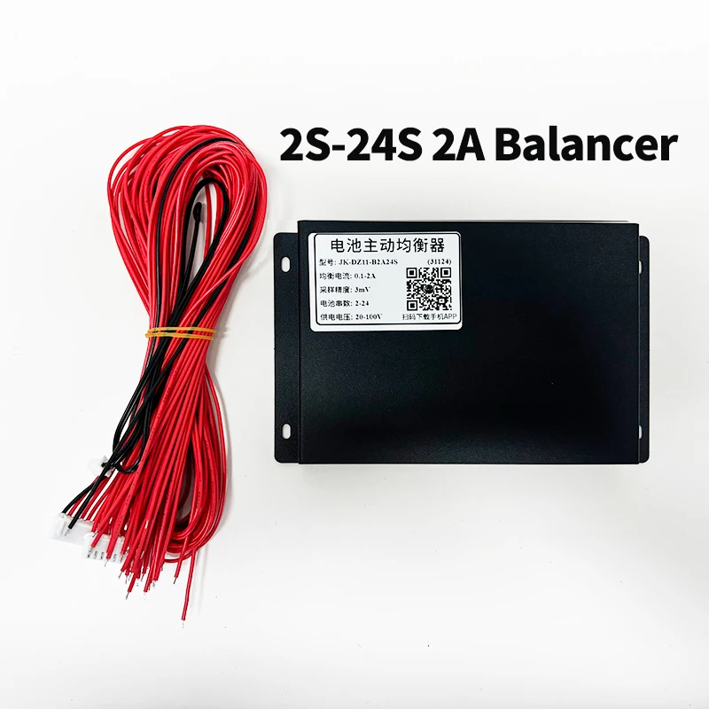 JiKong Actieve Balans 2S-24S 2A 36V 48V 13S 14S 15S 16S smart Balans Ondersteuning Bluetooth APP