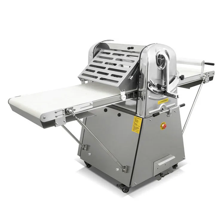 High Efficiency Bread Sheeter Dough Cutter Croissant Roller , Wholesale 520mm Donut Cutter With Dough Sheeter