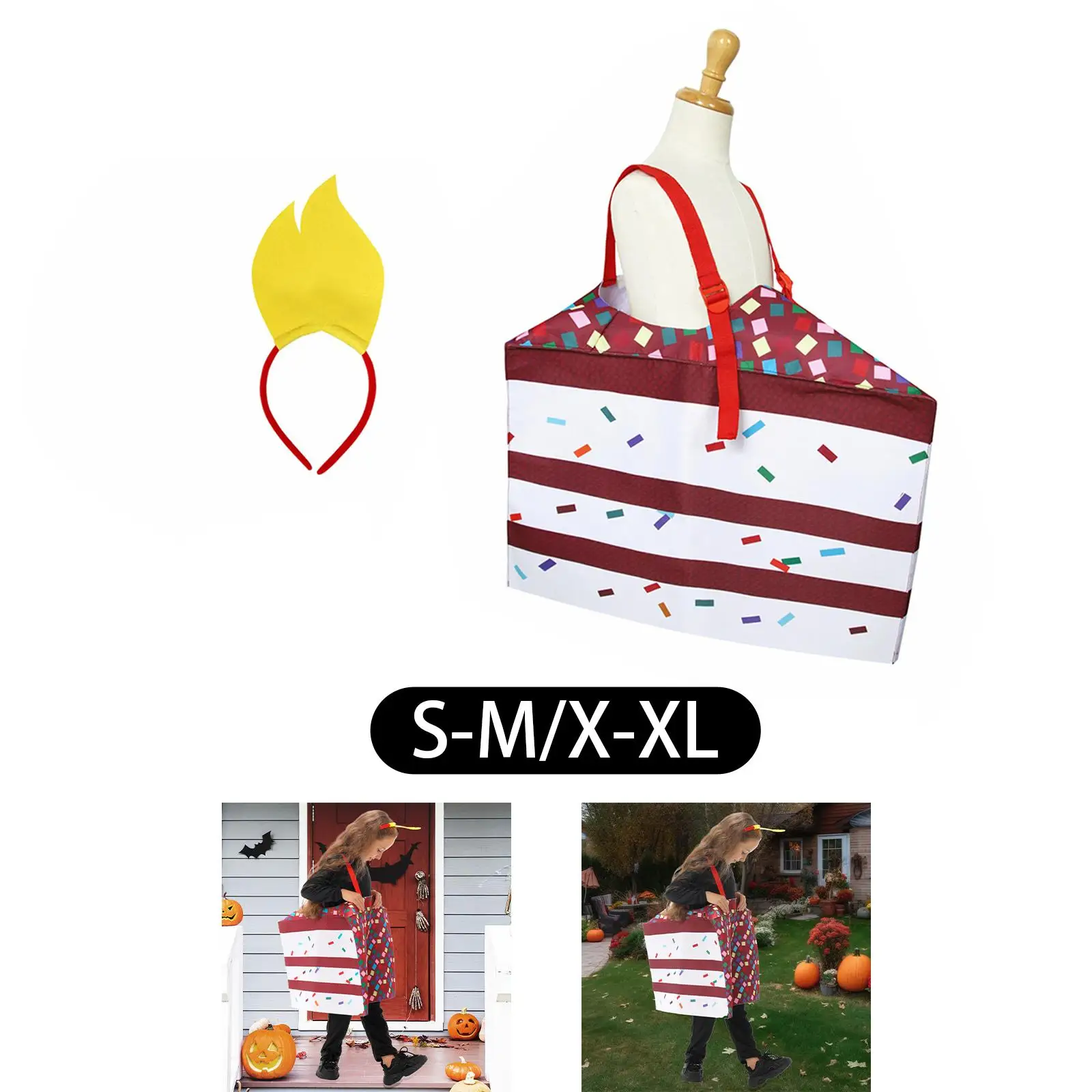 

Костюм торта для детей, мальчиков и девочек, нарядное платье, новинка, костюм на Хэллоуин