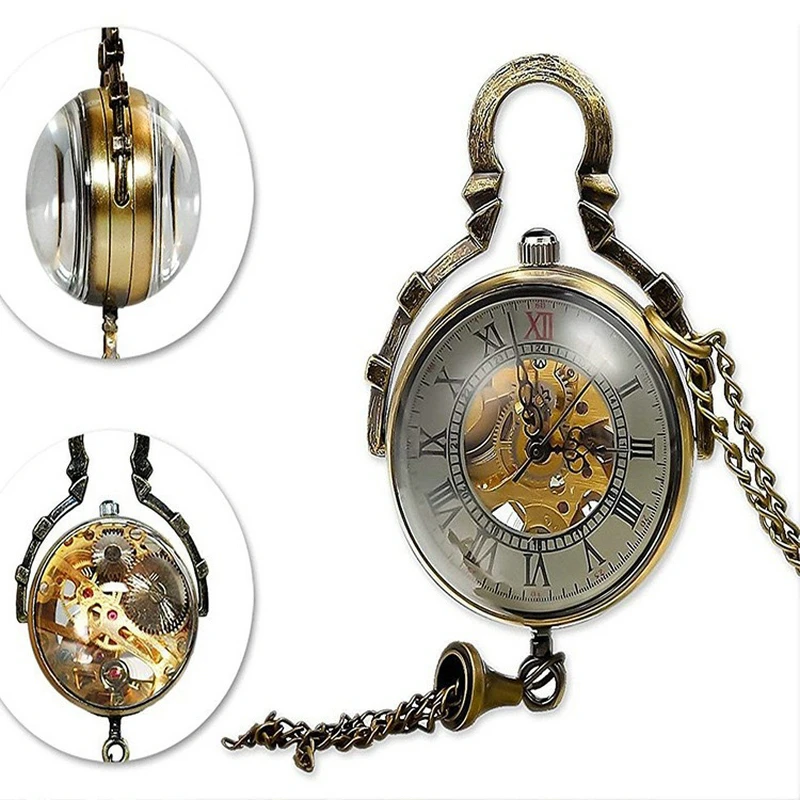 10 pz/lotto Creativo argentato inciso orologio da tasca al quarzo cavo con numeri arabi collana pendente vintage per regali di compleanno