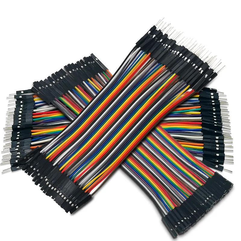 40 دبوس اللوح سلك كابل قافز ذكر إلى ذكر/أنثى إلى أنثى/ذكر إلى أنثى كابل الشريط لاردوينو لتقوم بها بنفسك 10/15/20/30/40 سنتيمتر