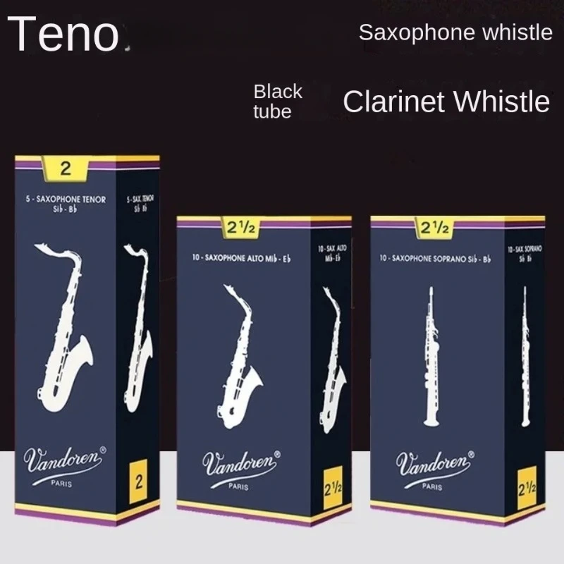 

Оригинальная трость для кларнета Vandoren Blue Box Bb 2,0/2,5/3,0 Bb, аксессуары для кларнета 【10 тростей/коробка】