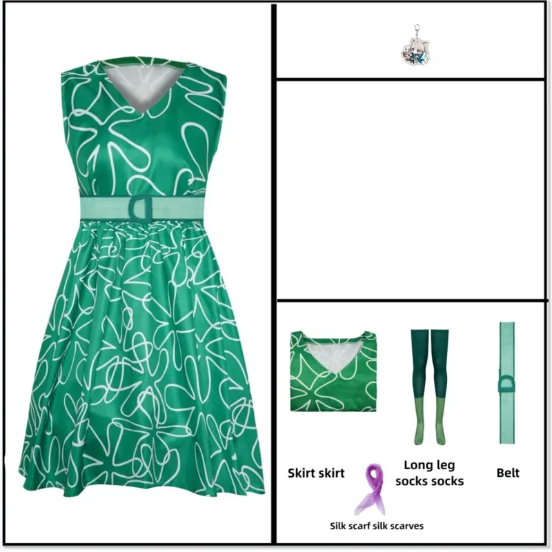 브레인리 밴디츠 2 - 미움과 행복 캐릭터 의상, 할로윈과 크리스마스 파티에 적합