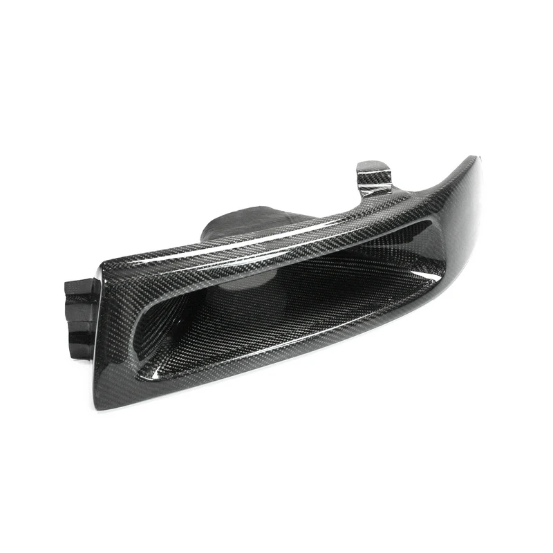 ألياف الكربون لميتسوبيشي إيفولوشن EVO 5 6 المصد الأمامي تنفيس المصباح أنابيب الهواء LHS