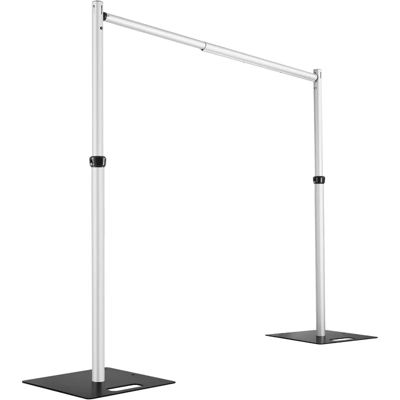 

home.14x14ft Heavy Duty Backdrop Stand, Pipe and Drape Stand, Balloon Arch Stand, Banner Stand for Wedding Decor, Party De