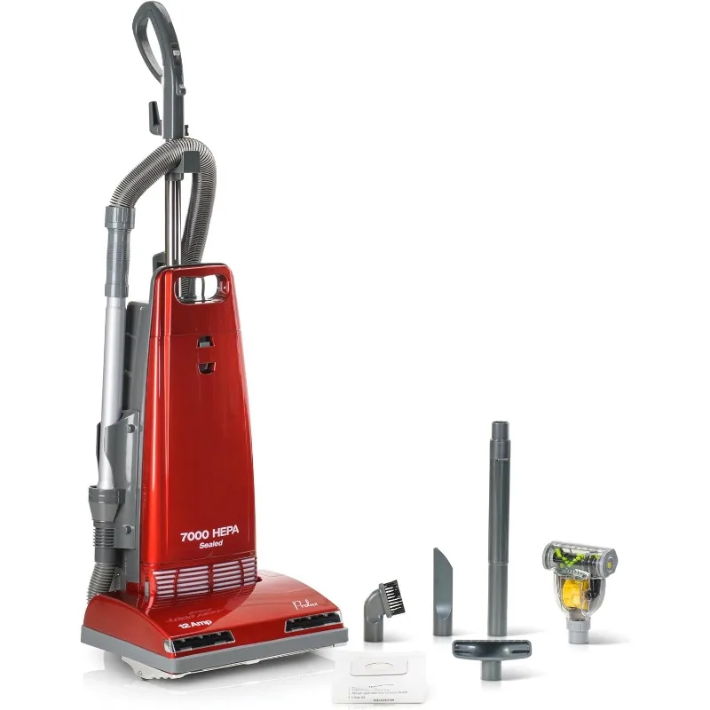 

Upright Vacuum Cleaner, Sealed Filtration, On Board Tools Electric Sweeper Cleaning Appliances