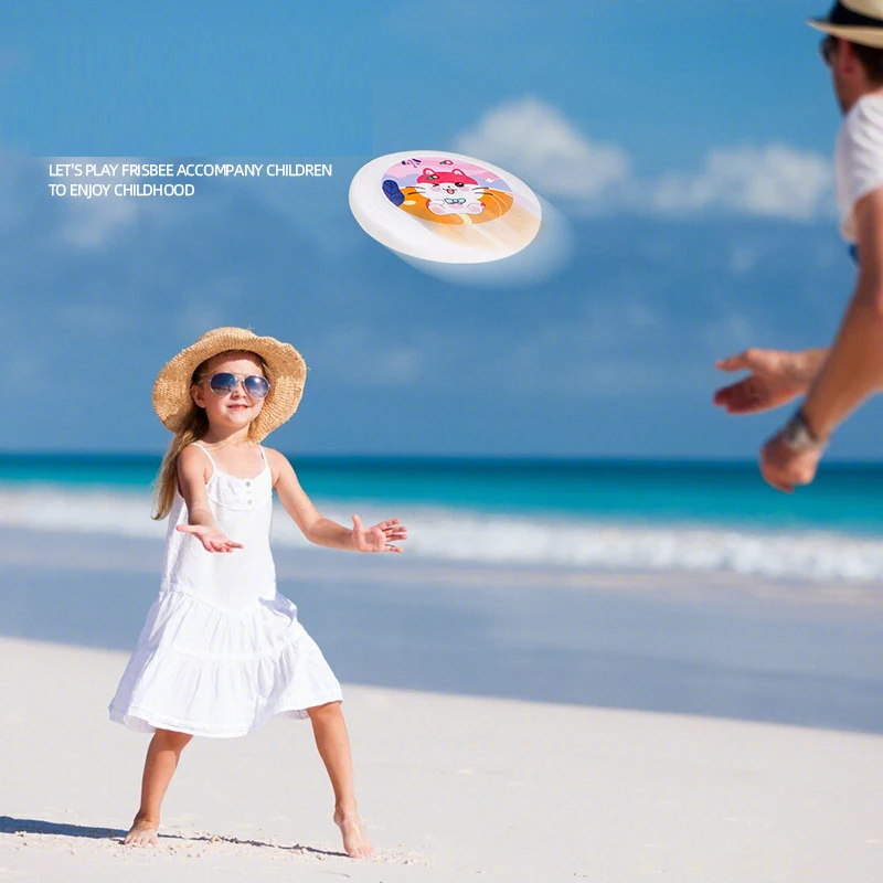 في الهواء الطلق Led الصحن الطائر الأطفال موضة لعبة من السيليكون UFO التدريب الوالدين والطفل لعبة لعبة تفاعلية كلب طائر الصحن