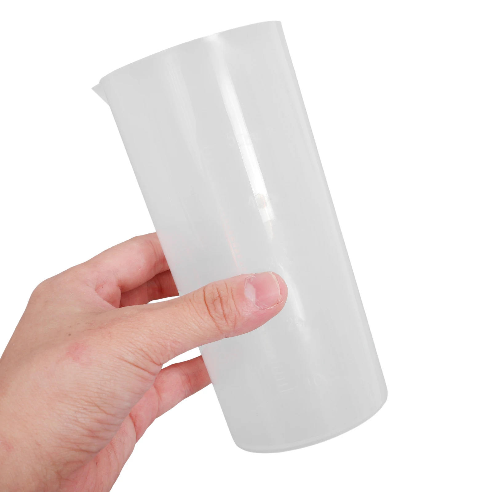 1 set pluviometro in plastica facile da leggere accurato prato giardino agricoltura a forma di cono tubo trasparente calibri livello acqua forniture