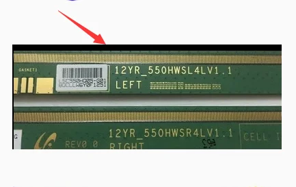 

original. For 55inch side board 12YR_550HWSR4LV1.1 12YR_550HWSL4LV1.1
