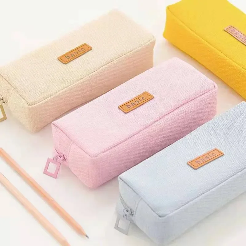 

Kawaii Pencil Case Large Capacity Cute Bag Pouch Back To School Supplies Korean Japanese Stationery