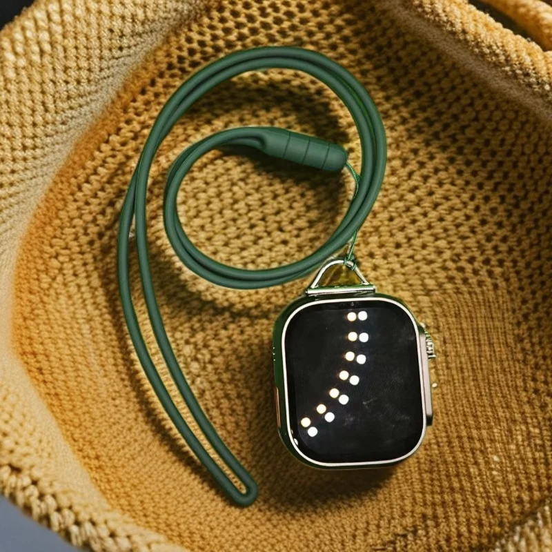 

Break the wristband constraint and turn your Apple Watch into a stylish pendant in seconds. Compatible with Apple Watch S11/10/9