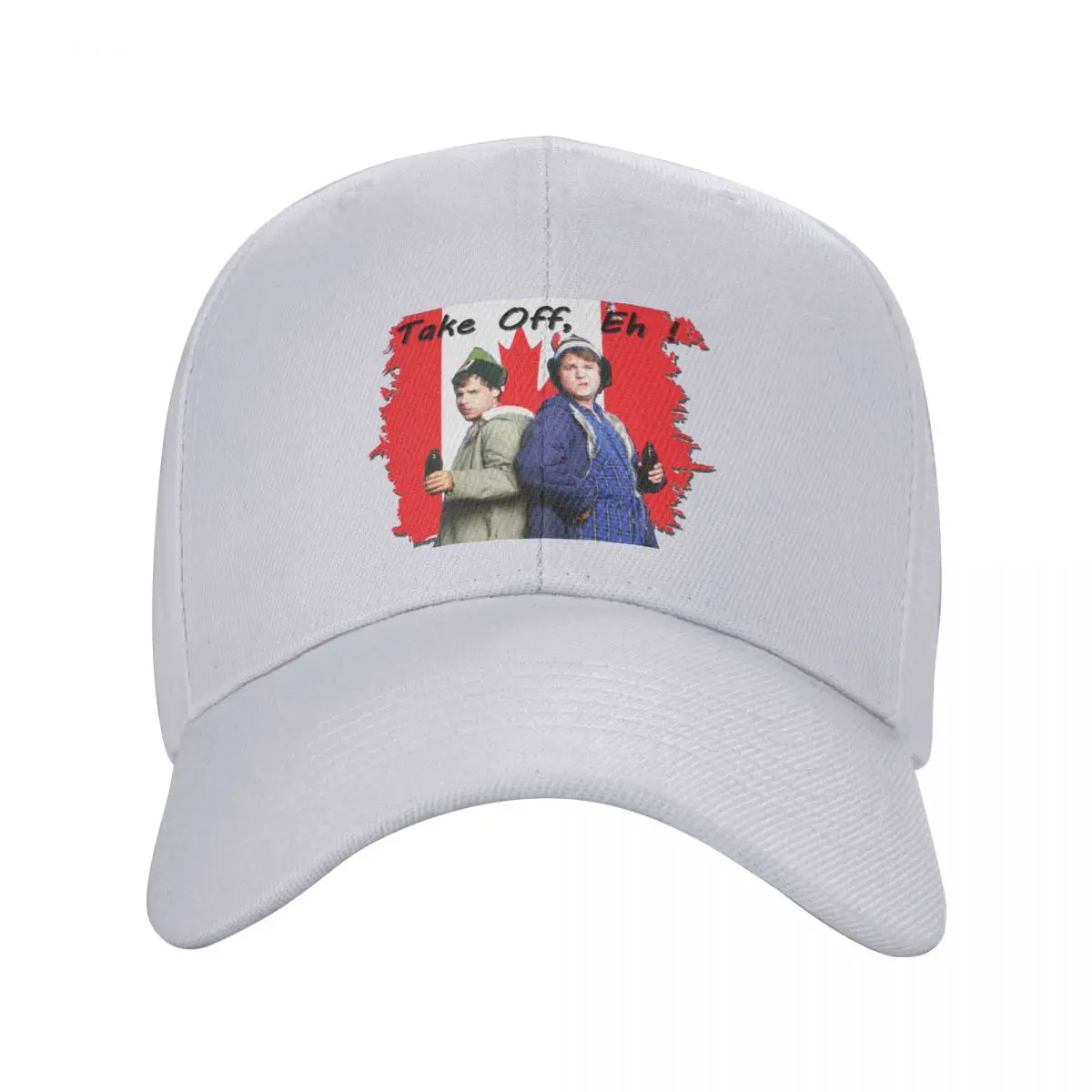 Bob and Doug McKenzie Take Off Eh! - Vintage Canadian Comedy SCTV Baseball Cap Beach Bag Sun Cap Woman Men's