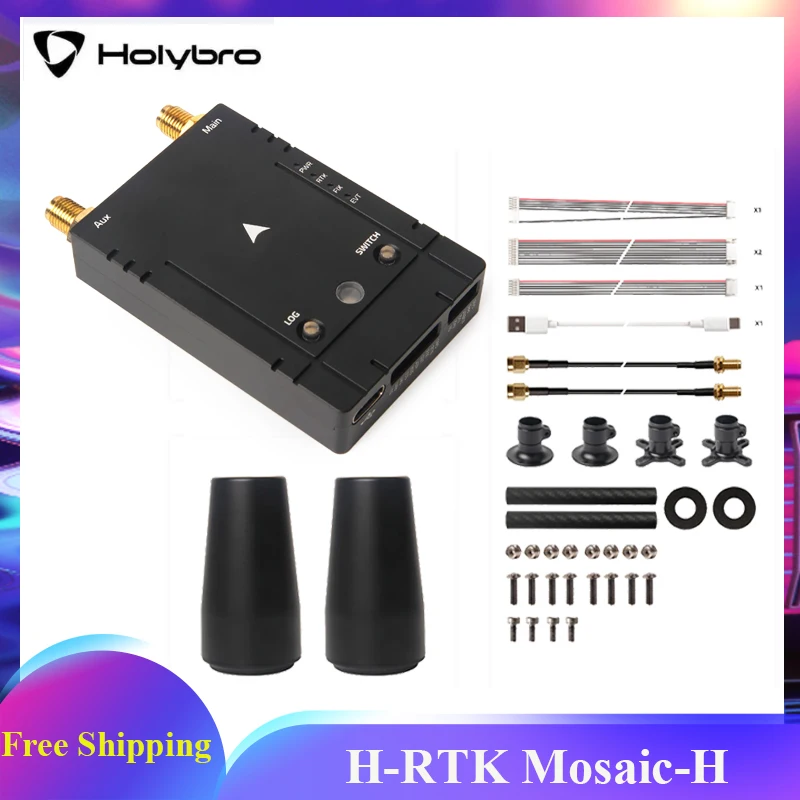 

Holybro H-RTK mosaic-H (Dual Antenna Heading) RTK GPS module IST8310 magnetometer For RC Drone/Quacopter/Mulitcopter/Airplane