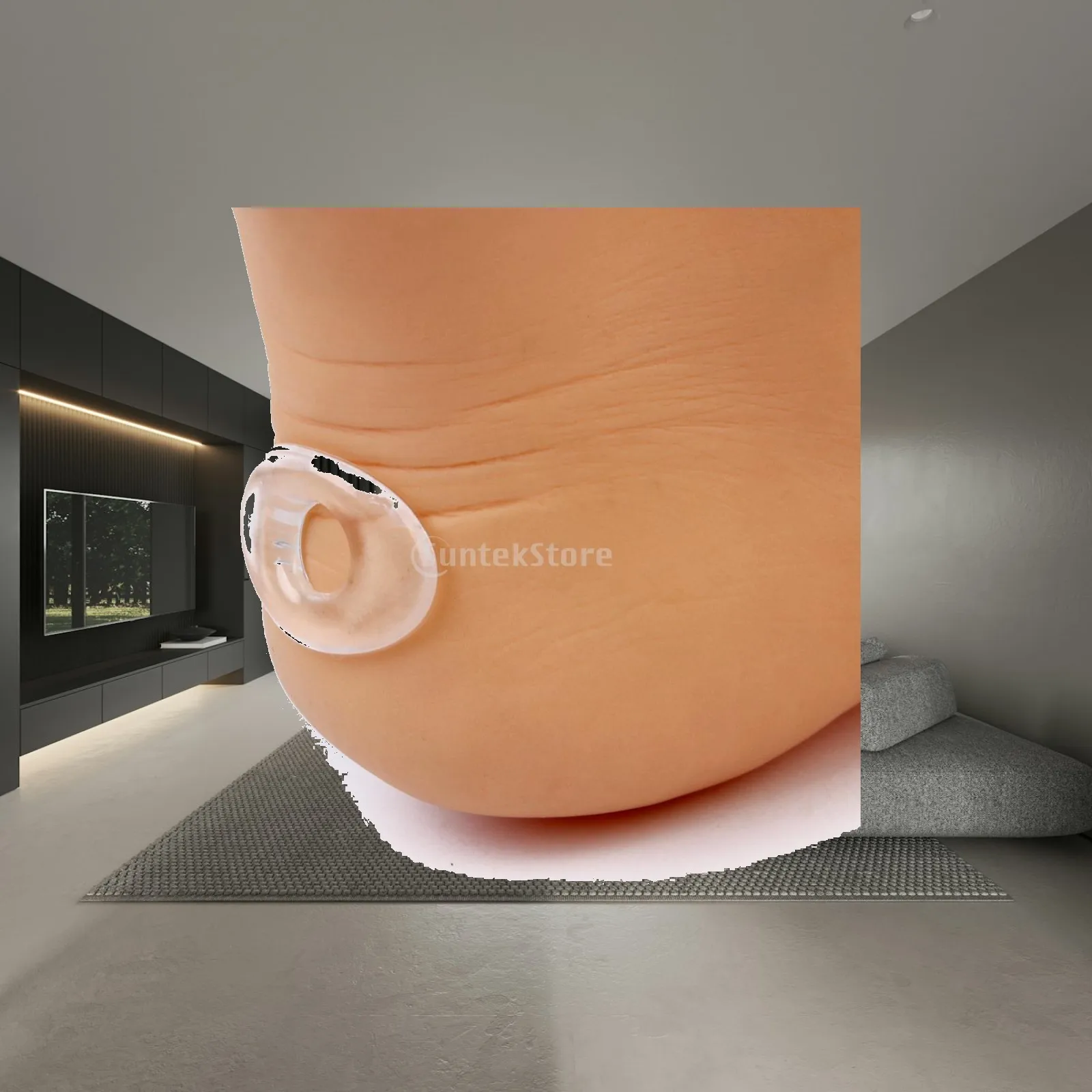 Silicone Corn Rings Comfortable Cushions Gel Toe Relief Caps for Walking Shoes Prevent Friction