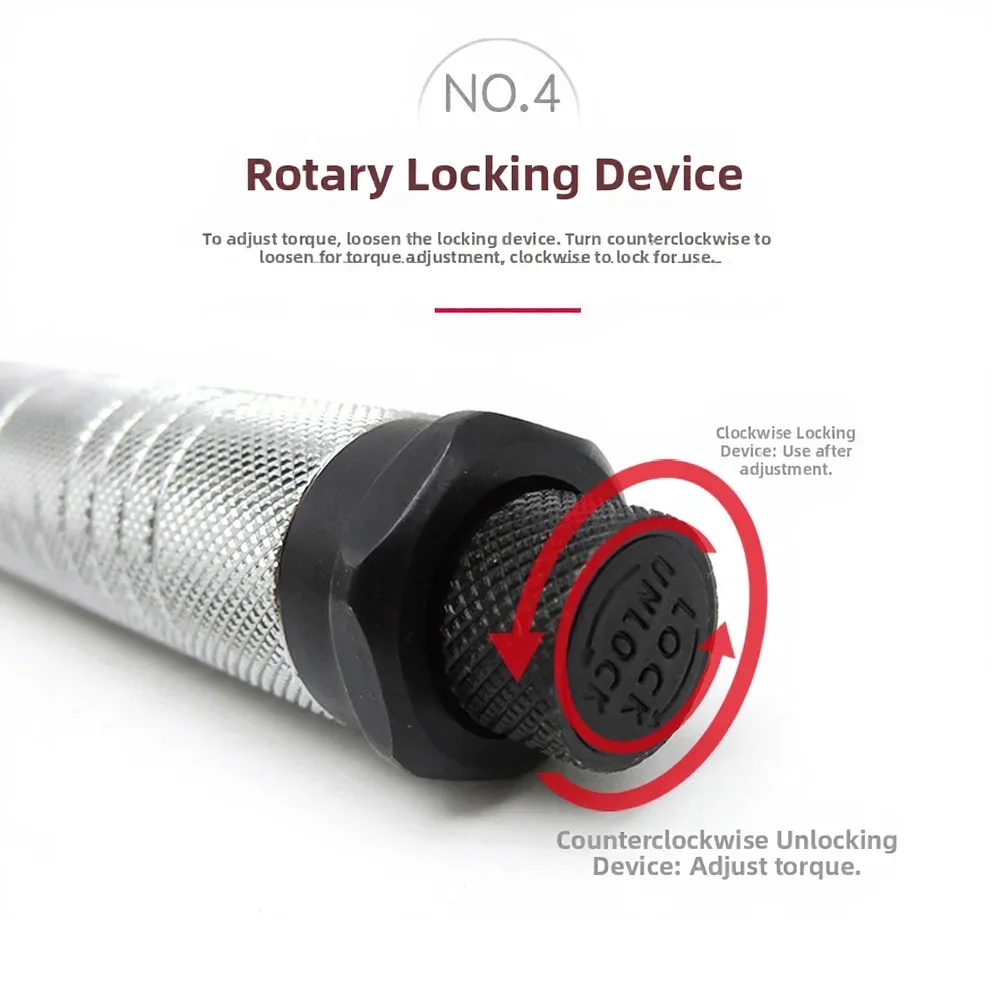 

Adjustable Torque Range Tool Torque Wrench 5-25N Torque Wrench Adjustable 5-25 Nm Range Dual-directional Operation