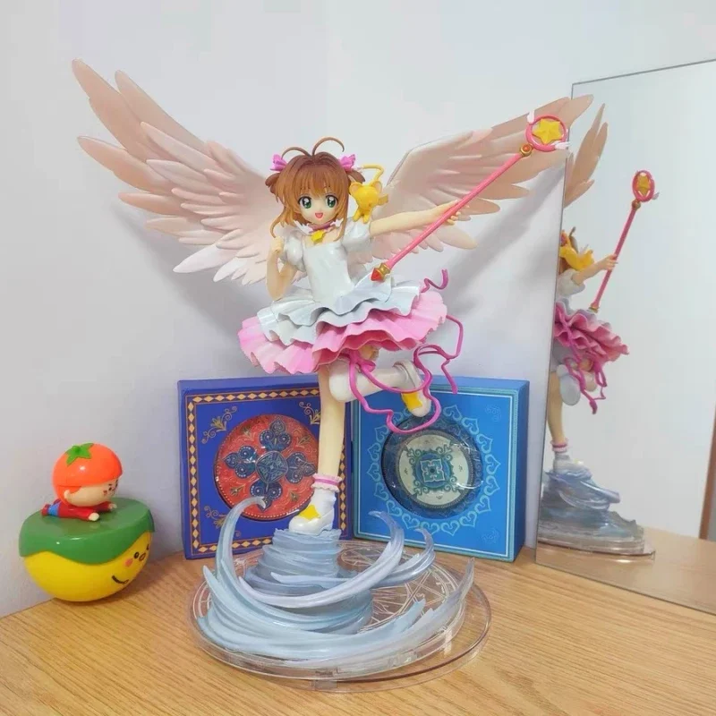 

Горячая Распродажа Cardcaptor Sakura аниме Kinomoto фигурки из ПВХ, Коллекционная модель прелестной девочки, настольные игрушки для взрослых и детей, подарки