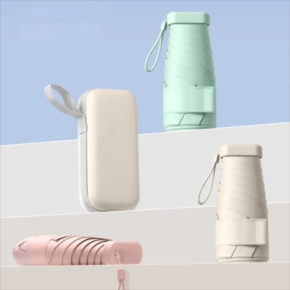 

Stylish UV Protection Pocket Umbrella Compact Lightweight Mini Folding Umbrella Waterproof 50% UV Portable Travel Umbrella Men