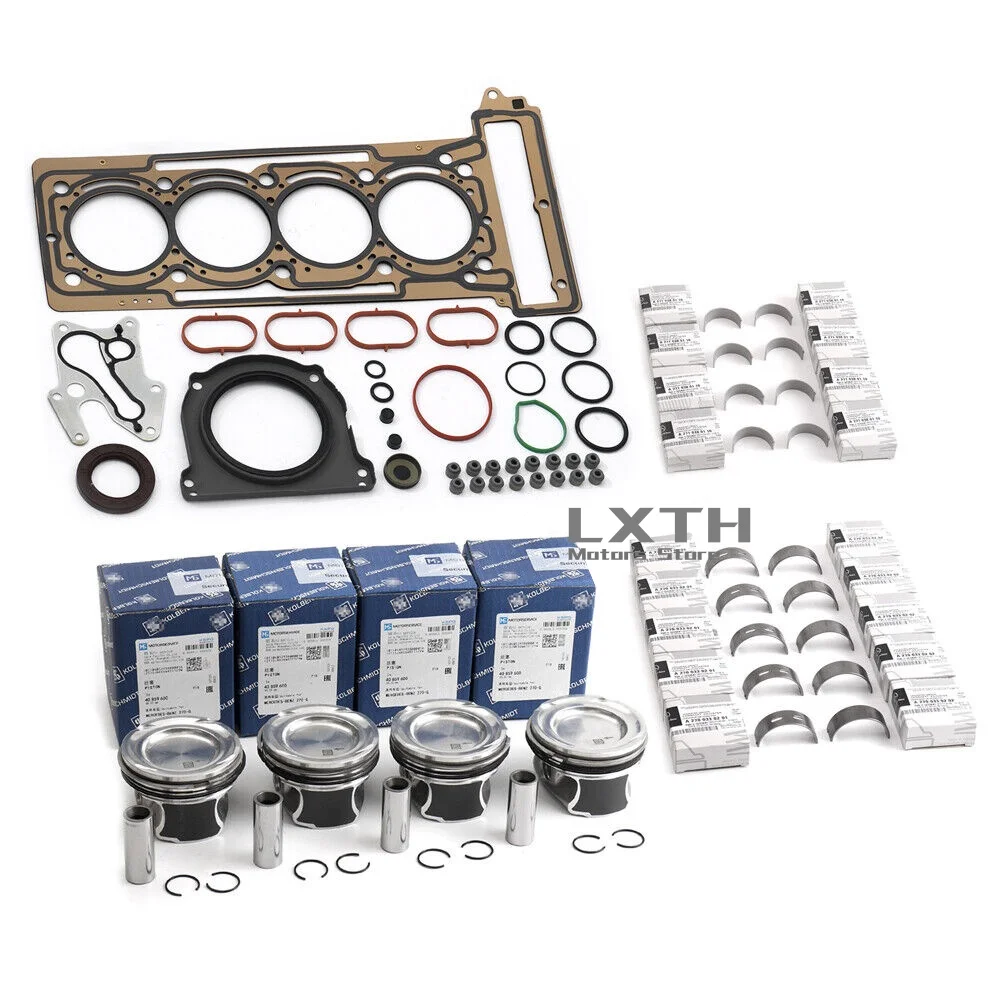 Engine Rebuild Overhaul Kit A2700302017 A2700300024 A2700300417 For Mercedes-Benz A250 CLA220 W176 C117 M270 2.0