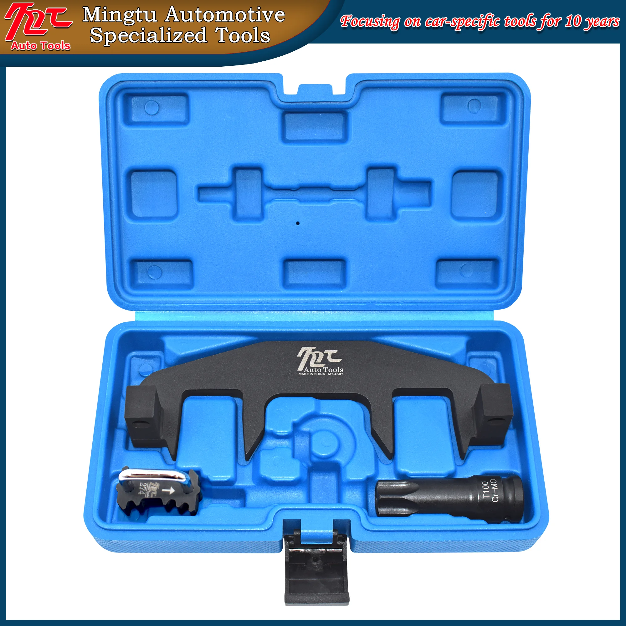 

Фиксатор распредвала инструмента ГРМ Mercedes M271 C200 C180 E260 Цепь ГРМ специально с T100 в комплекте.