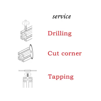 1 ks hliníkových profilů 1515 1520 1540 1570 15100 15120 15180 Standardní eloxování rámů tiskáren Hliníkový extruzní profil 10 nejlepší prodej 1515 extruze - №5