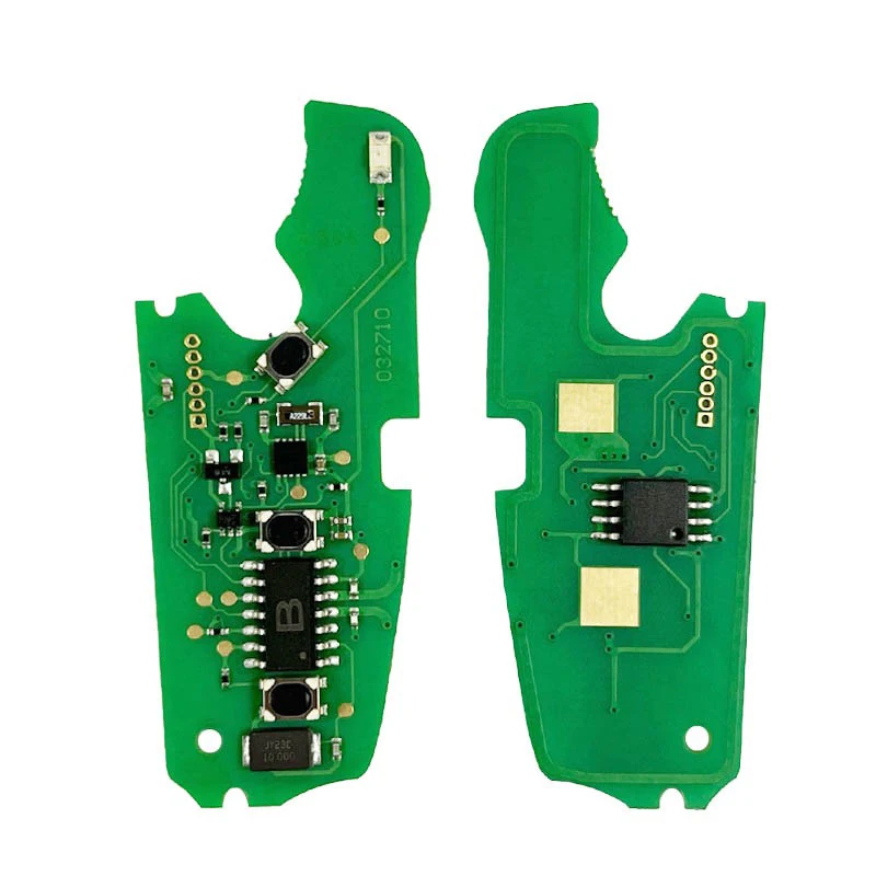 CN008007 3 Button Remote Car Flip Key 8E0 837 220Q K D 433MHz Fob 48 Chip For A2 A4 S4 Cabrio Quattro Avant 2005-2008 - view 3
