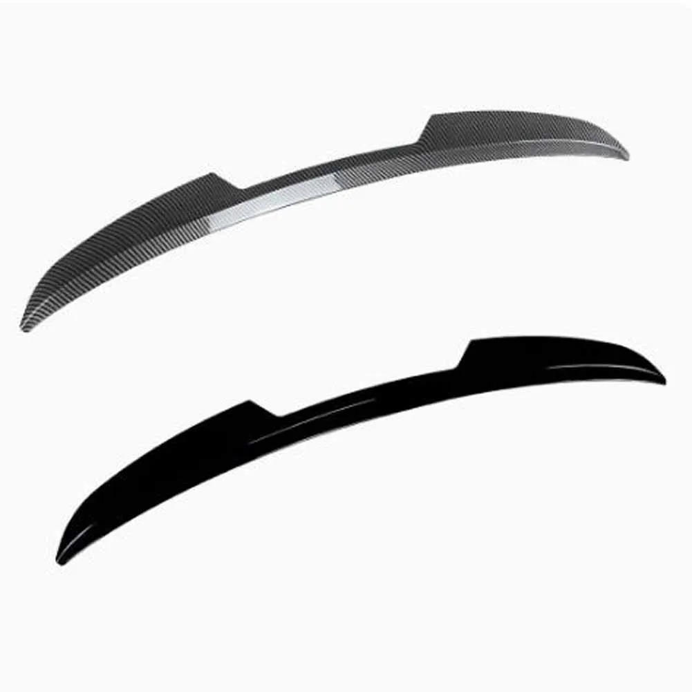 For Ford Fiesta MK8 2018-2025 Standard Version Rear Roof Trunk Spoiler Wing Shark Fin Rear Boot Lip Ducktail Body Kit Tuning