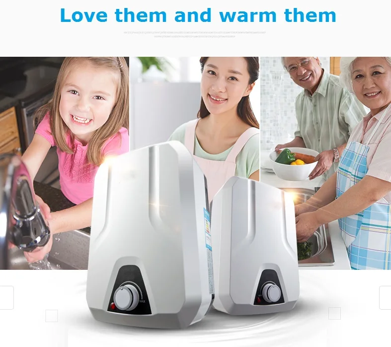 저장 전기 온수기 제조업체 욕실용 미니 수직 벽걸이형 저장 전기 온수기