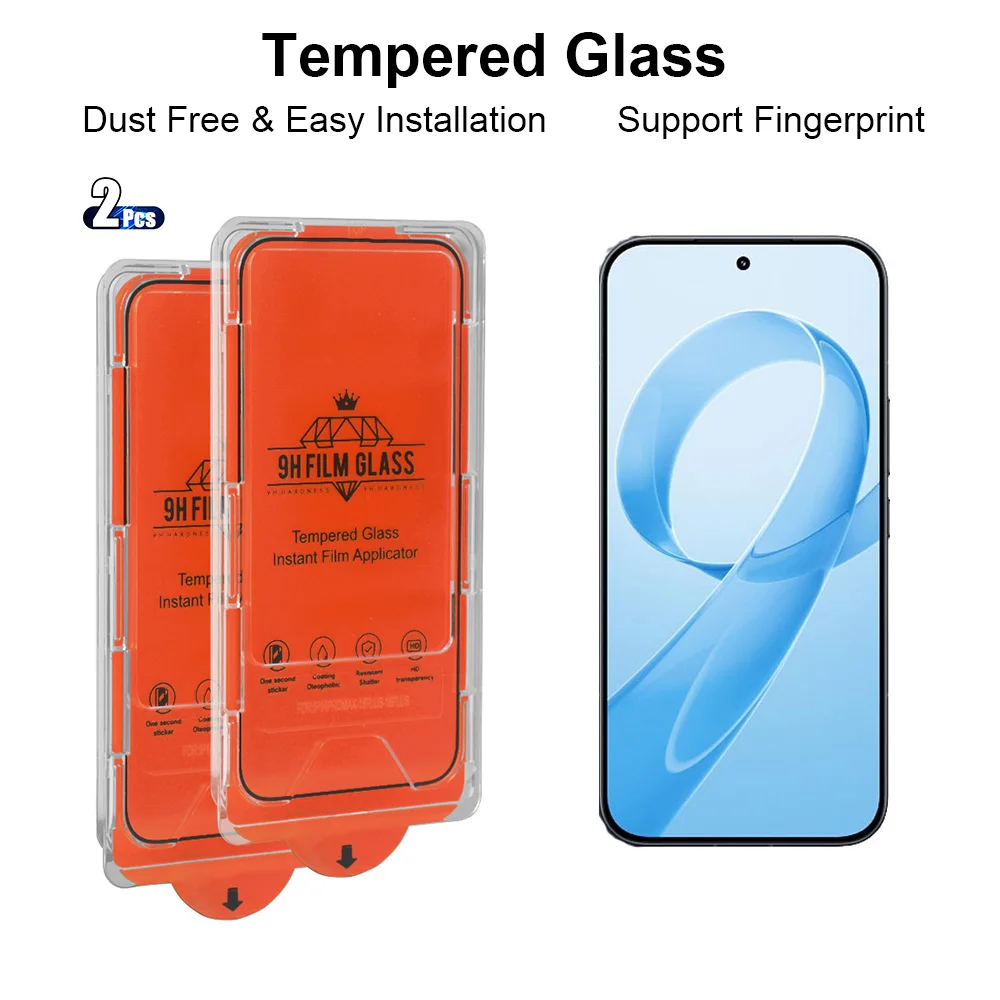 2Pcs Hd Tempered Gl…