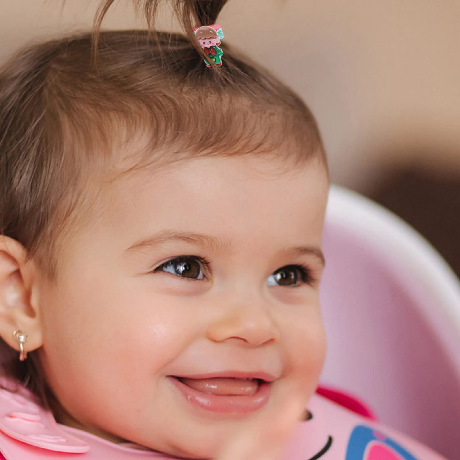 

30Pcs Kids Hair Ties Christmas Theme Soft Elastic Hair Ropes No Damage Ponytail Holders Cute Xmas Girls Accessories for Holiday