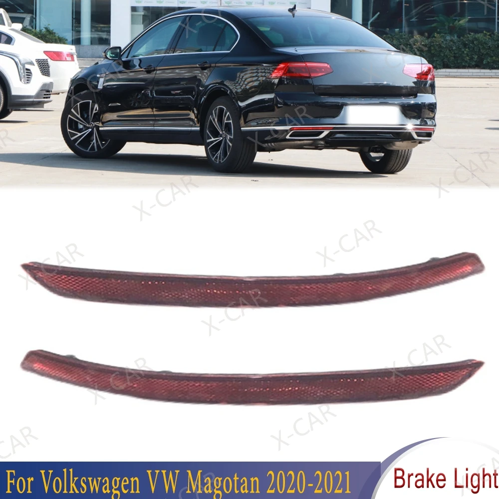 

For Volkswagen VW Magotan 2020 2021 Rear Bumper Reflector Light Tail Brake Lamp