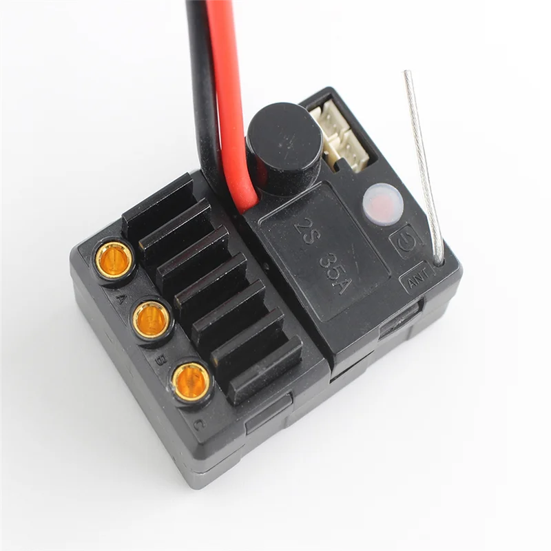 وحدة تحكم في سرعة ESC بدون فرش للسيارة A04F-RC لنماذج مقياس 1/18-جزء استبدال ترقية يناسب 18101Pro و18103Pro #4