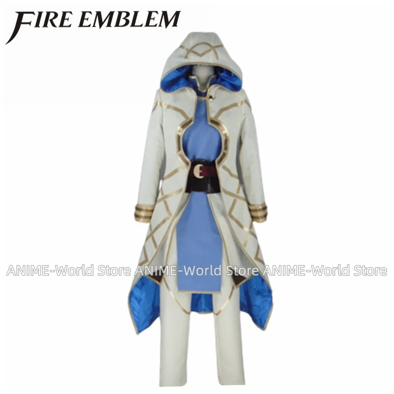 《Custom Size》Game Fire Emblem Kiran Cosplay Costume Halloween Party Outfit