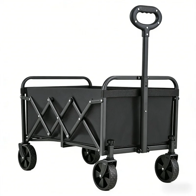 

Portable Folding Camping Cart for Home Garden, Small Size, Detachable, Lightweight, Foldable Cart1Pieces