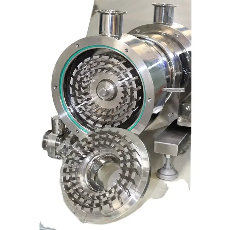 7.5KW Stainless Steel 316L Tri Clamp Single Stage Emulsifier Pump Horizontal High Shear Mixer Homogenizer Pump